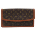 Louis Vuitton Dame Pochette Monogram Canvas Brown Canvas Clutche & Pouche Bag (Pre-Owned)