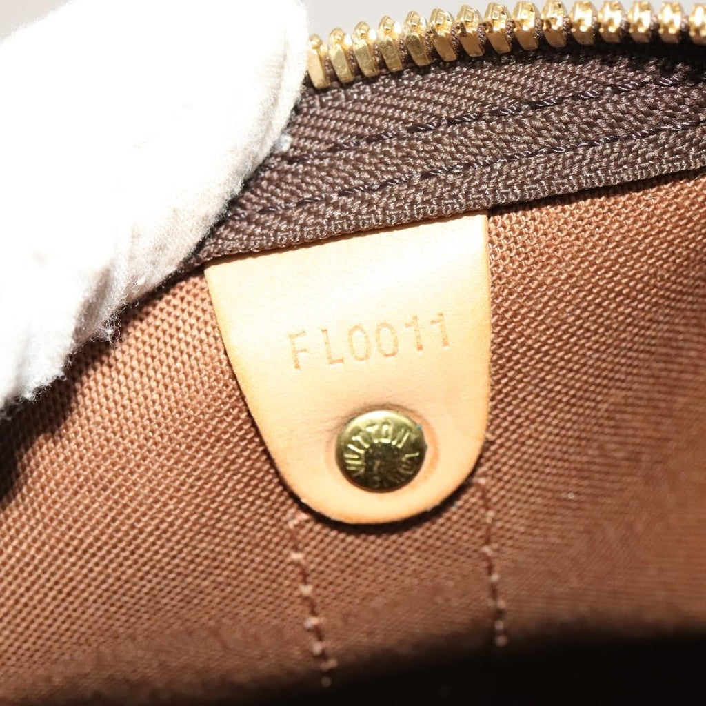Louis Vuitton Keepall Bag Monogram Canvas Brown Canvas Travel Bag Bag (Pre-Owned)