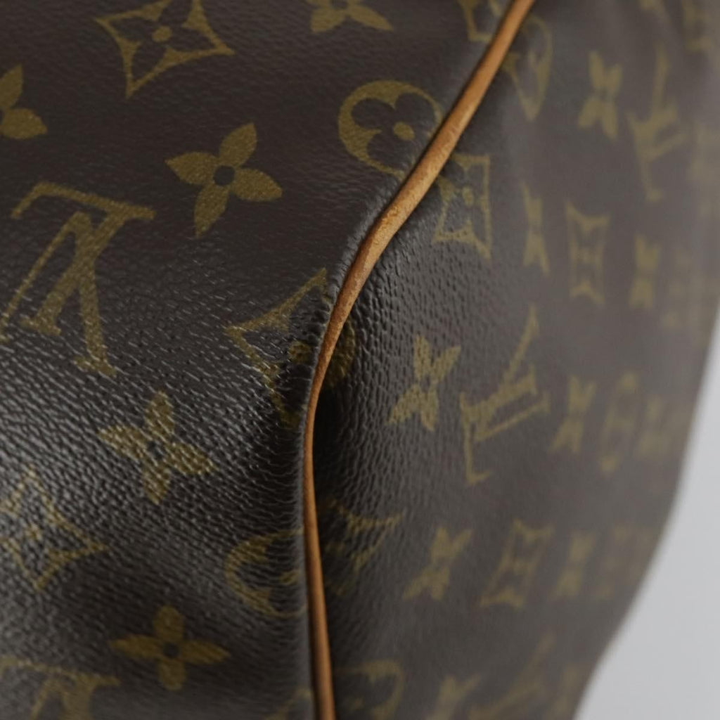 Louis Vuitton Keepall Bag Monogram Canvas Brown Canvas Travel Bag Bag (Pre-Owned)