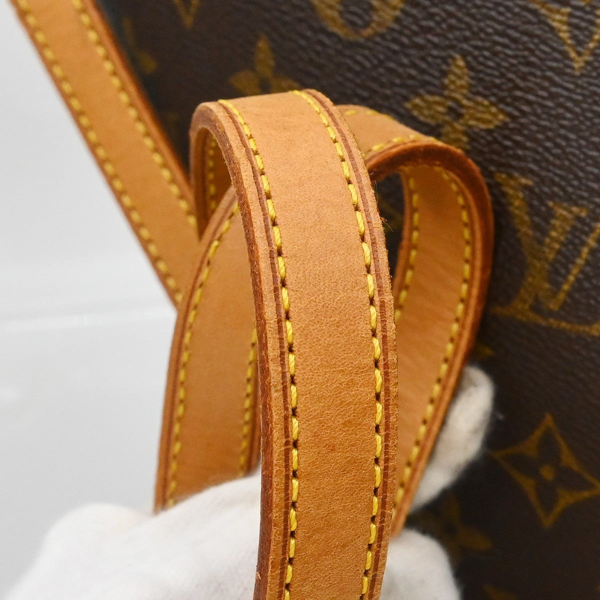 Louis Vuitton Drouot Handbag Monogram Canvas Brown Canvas Shoulder Bag Bag (Pre-Owned)