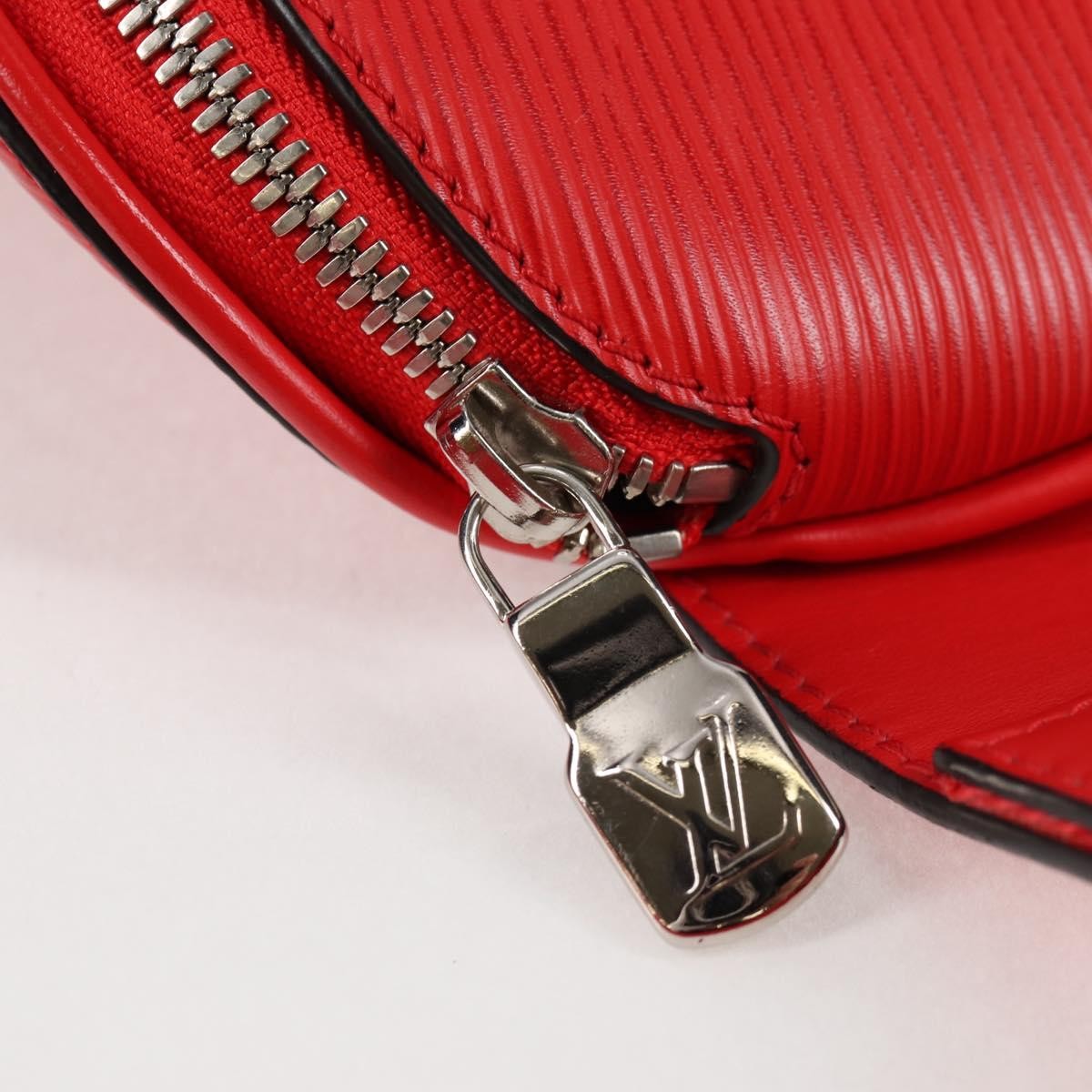 Louis Vuitton Louis Vuitton X Supreme Waist Bag Epi Leather Red Leather Clutche & Pouche Bag (Pre-Owned)