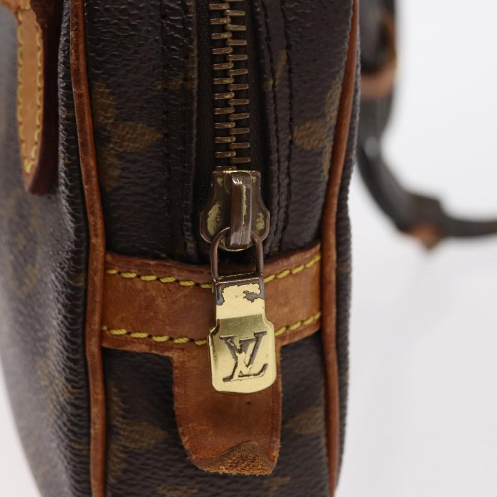 Louis Vuitton Pochette Marly Bandouliere Bag Monogram Canvas Brown Canvas Shoulder Bag Bag (Pre-Owned)