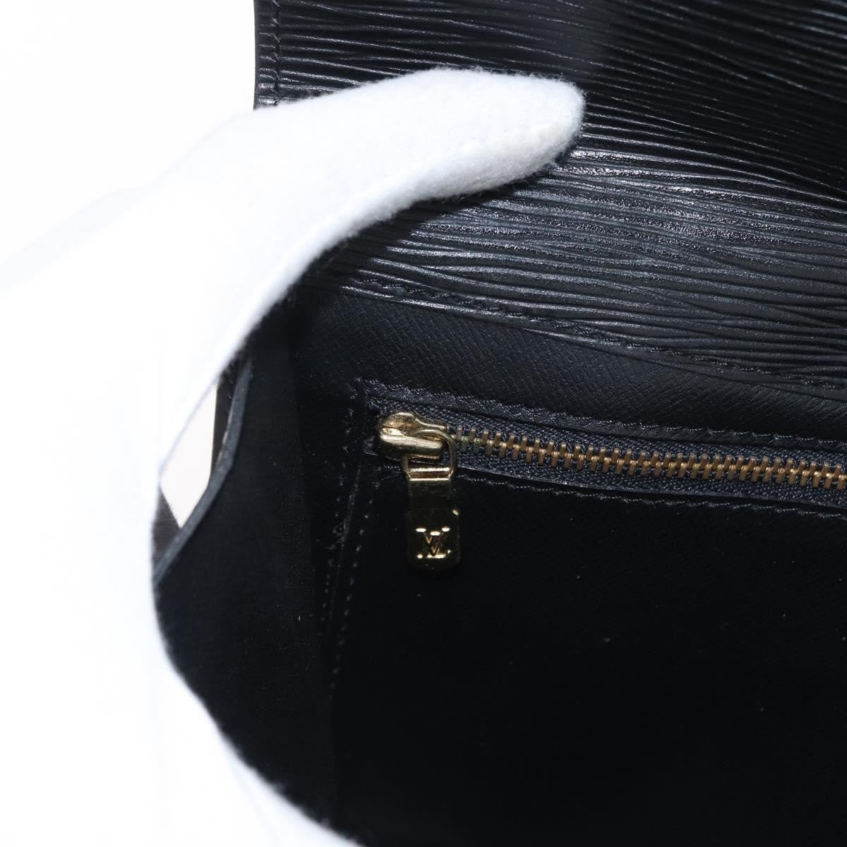 Louis Vuitton Vintage Montaigne Clutch Epi Leather Black Leather Clutche & Pouche Bag (Pre-Owned)