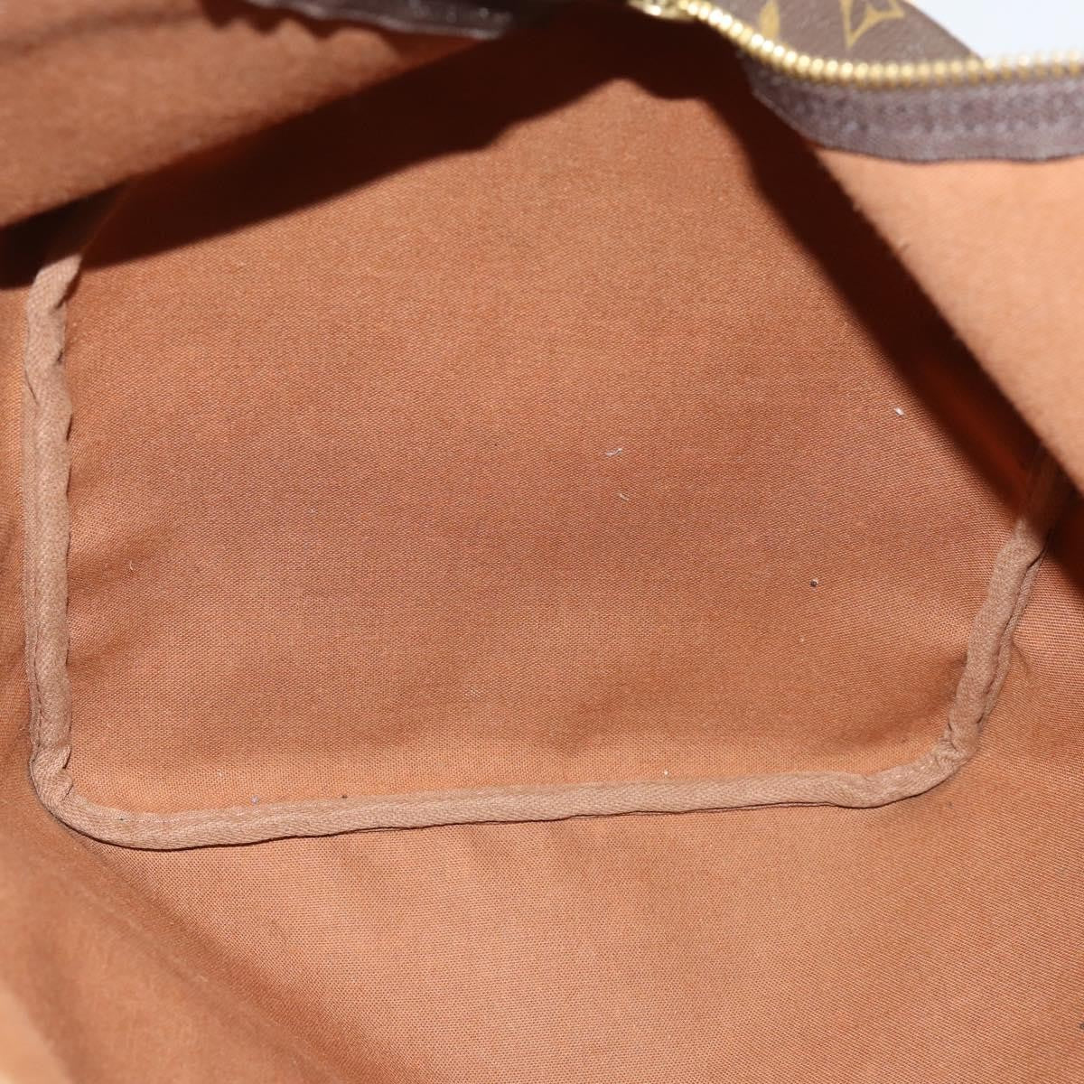 Louis Vuitton Keepall Bag Monogram Canvas Brown Canvas Travel Bag Bag (Pre-Owned)