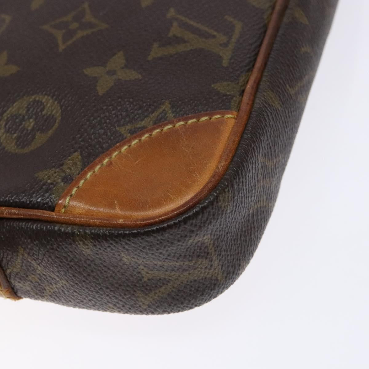 Louis Vuitton Marly Dragonne Clutch Monogram Canvas Brown Canvas Clutche & Pouche Bag (Pre-Owned)