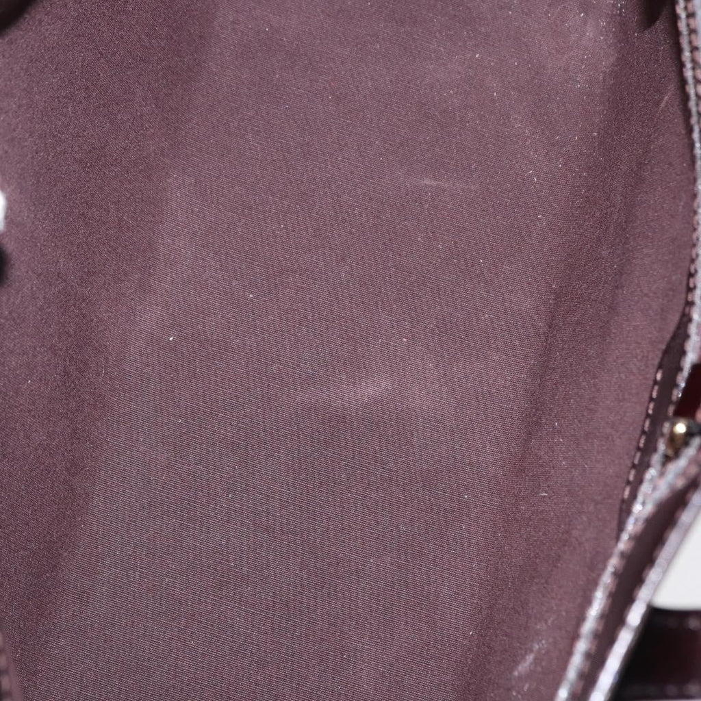 Louis Vuitton Wilshire Handbag Monogram Vernis Purple Patent_Leather Tote Bag Bag (Pre-Owned)