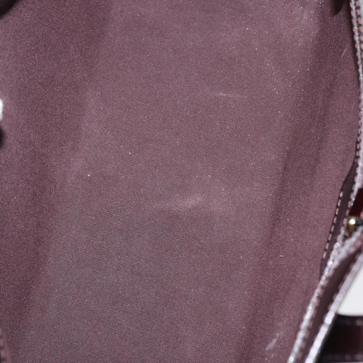 Louis Vuitton Wilshire Handbag Monogram Vernis Purple Patent_Leather Tote Bag Bag (Pre-Owned)