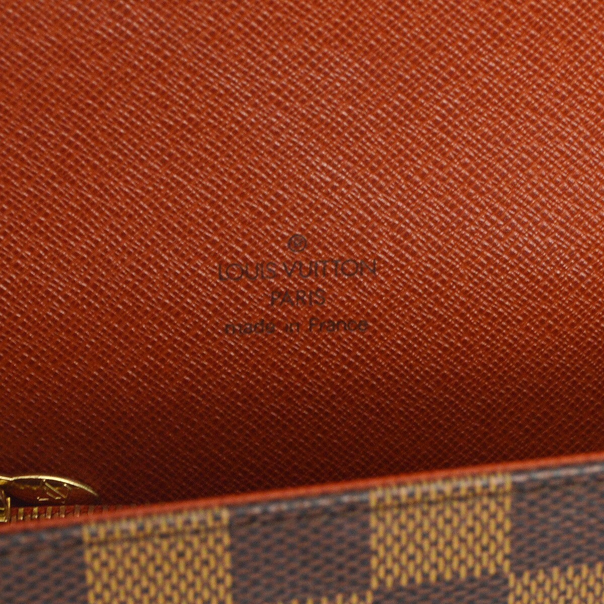 Louis Vuitton Tribeca Handbag Damier Brown Canvas Handbag (Pre-Owned)