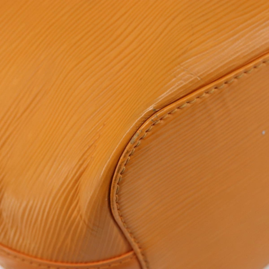 Louis Vuitton Mandara Handbag Epi Leather Orange Leather Shoulder Bag Bag (Pre-Owned)