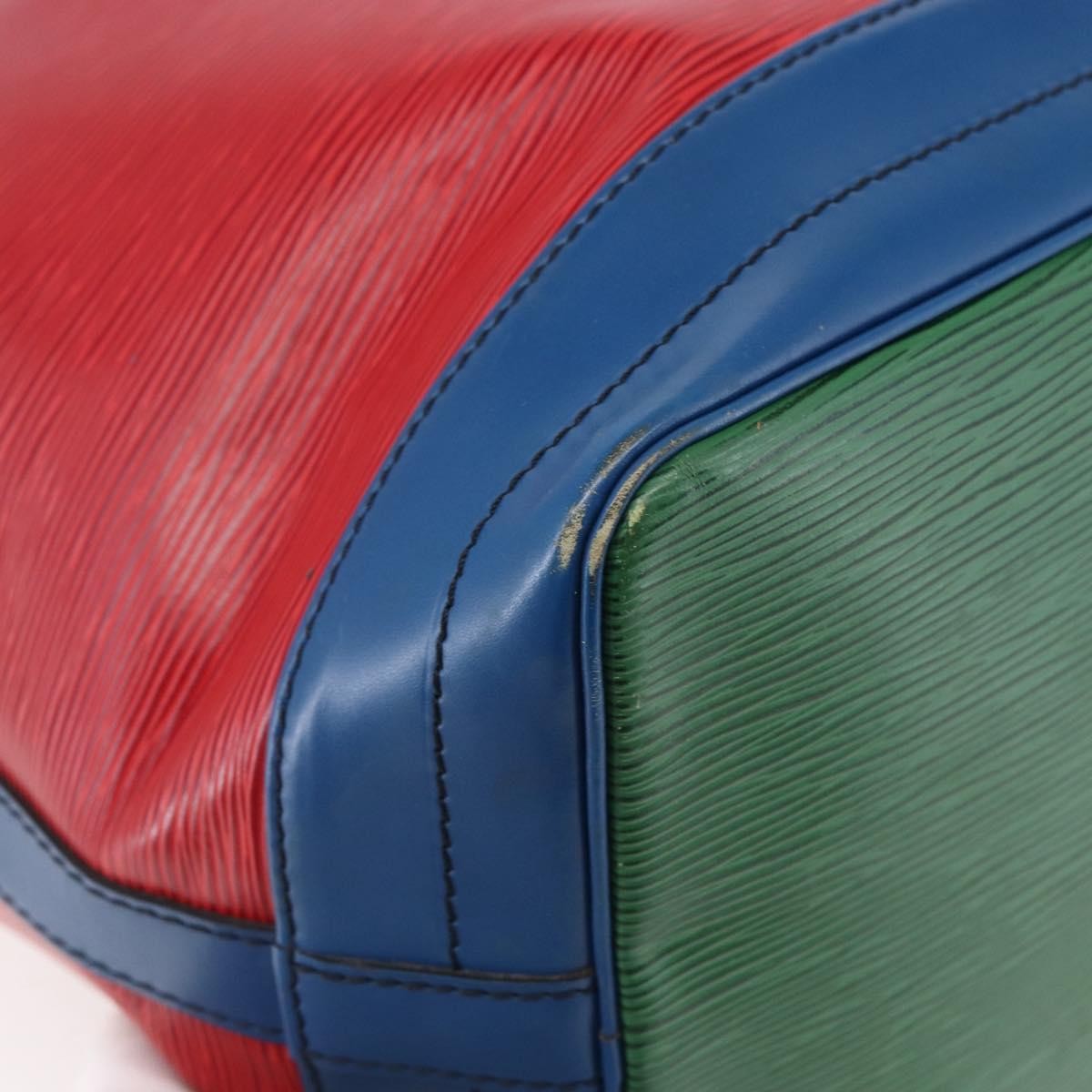 Louis Vuitton Tricolor Noe Handbag Epi Leather Multicolour Leather Shoulder Bag Bag (Pre-Owned)