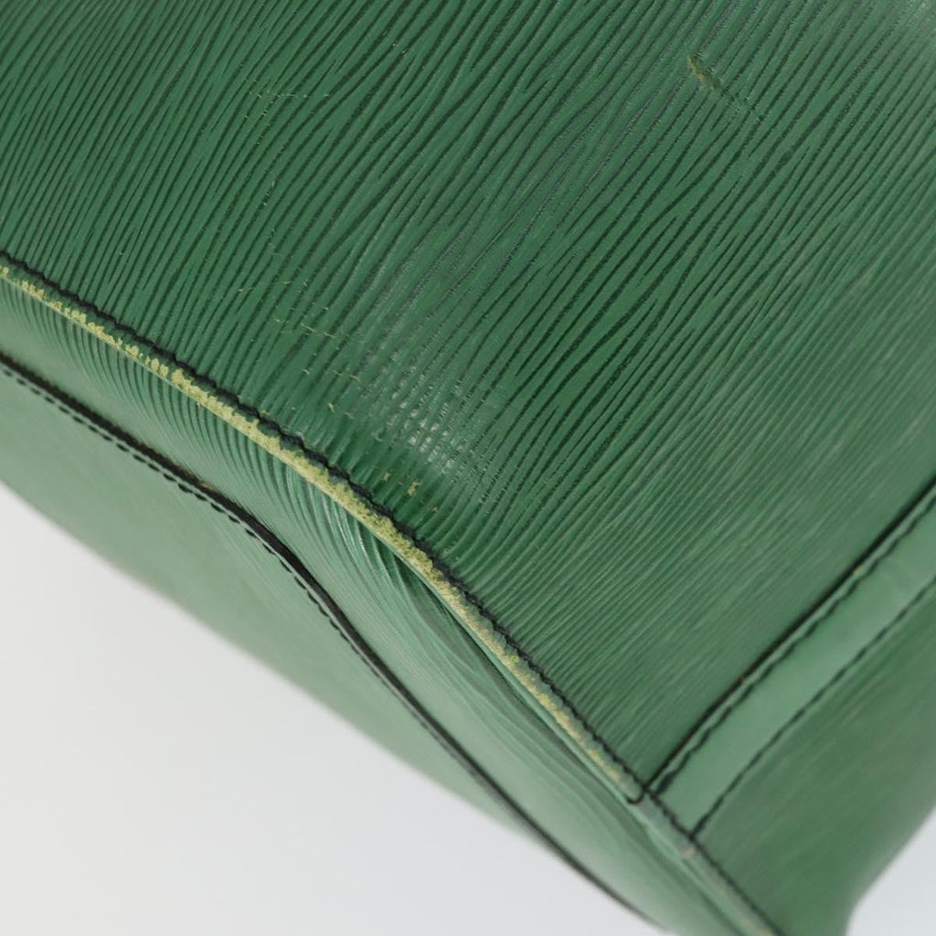 Louis Vuitton Keepall Bag Epi Leather Green Leather Travel Bag Bag (Pre-Owned)