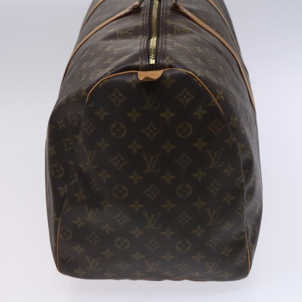 Louis Vuitton Keepall Bag Monogram Canvas Brown Canvas Travel Bag Bag (Pre-Owned)