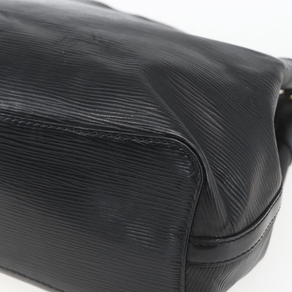 Louis Vuitton Mandara Handbag Epi Leather Black Leather Tote Bag Bag (Pre-Owned)