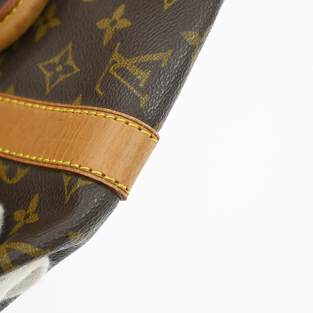 Louis Vuitton Keepall Bag Monogram Canvas Brown Canvas Travel Bag Bag (Pre-Owned)