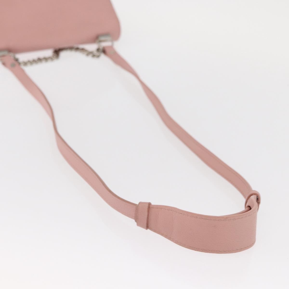 Louis Vuitton Lockme Ii Handbag Leather Pink Leather Shoulder Bag Bag (Pre-Owned)