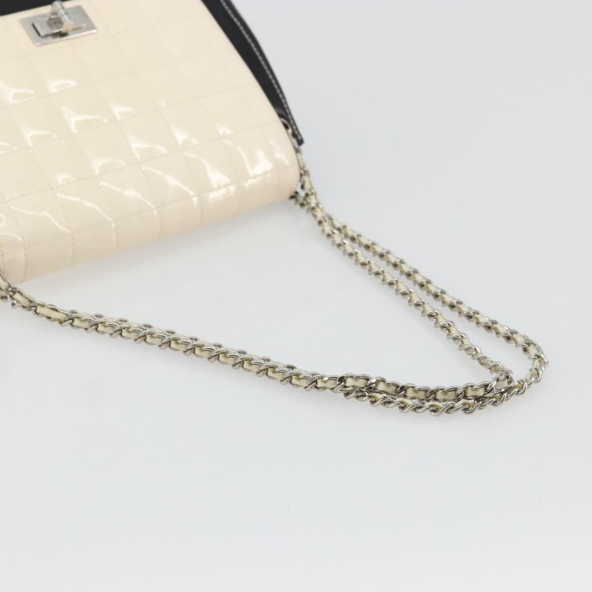 Chanel Chocolate Bar Accordion Reissue Flap Bag Quilted Lambskin Black Leather Handbag (Pre-Owned)