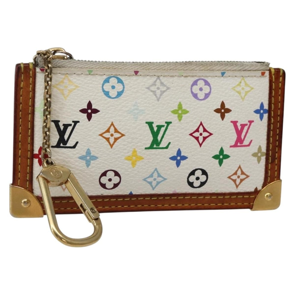 Louis Vuitton Pochette Clés Monogram Canvas Multicolour Canvas Wallets Accessory (Pre-Owned)
