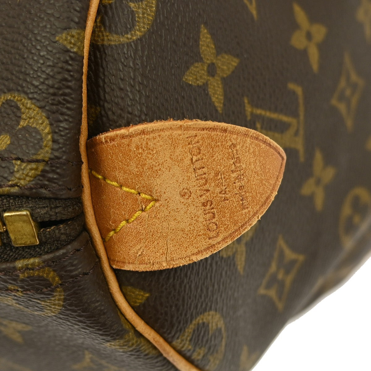 Louis Vuitton Keepall Bag Monogram Canvas Brown Canvas Travel Bag Bag (Pre-Owned)