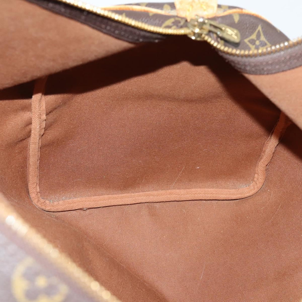 Louis Vuitton Keepall Bag Monogram Canvas Brown Canvas Travel Bag Bag (Pre-Owned)