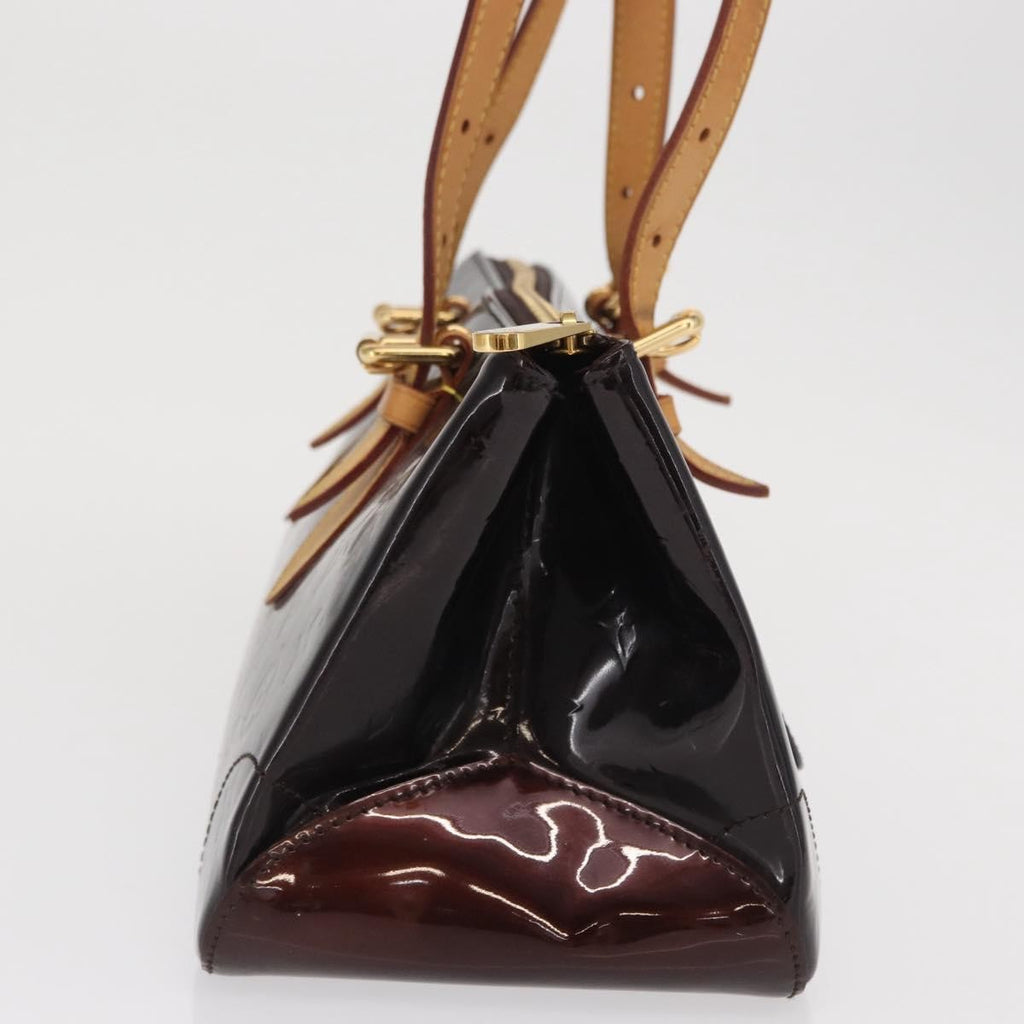 Louis Vuitton Rosewood Avenue Handbag Monogram Vernis Purple Patent_Leather Shoulder Bag Bag (Pre-Owned)