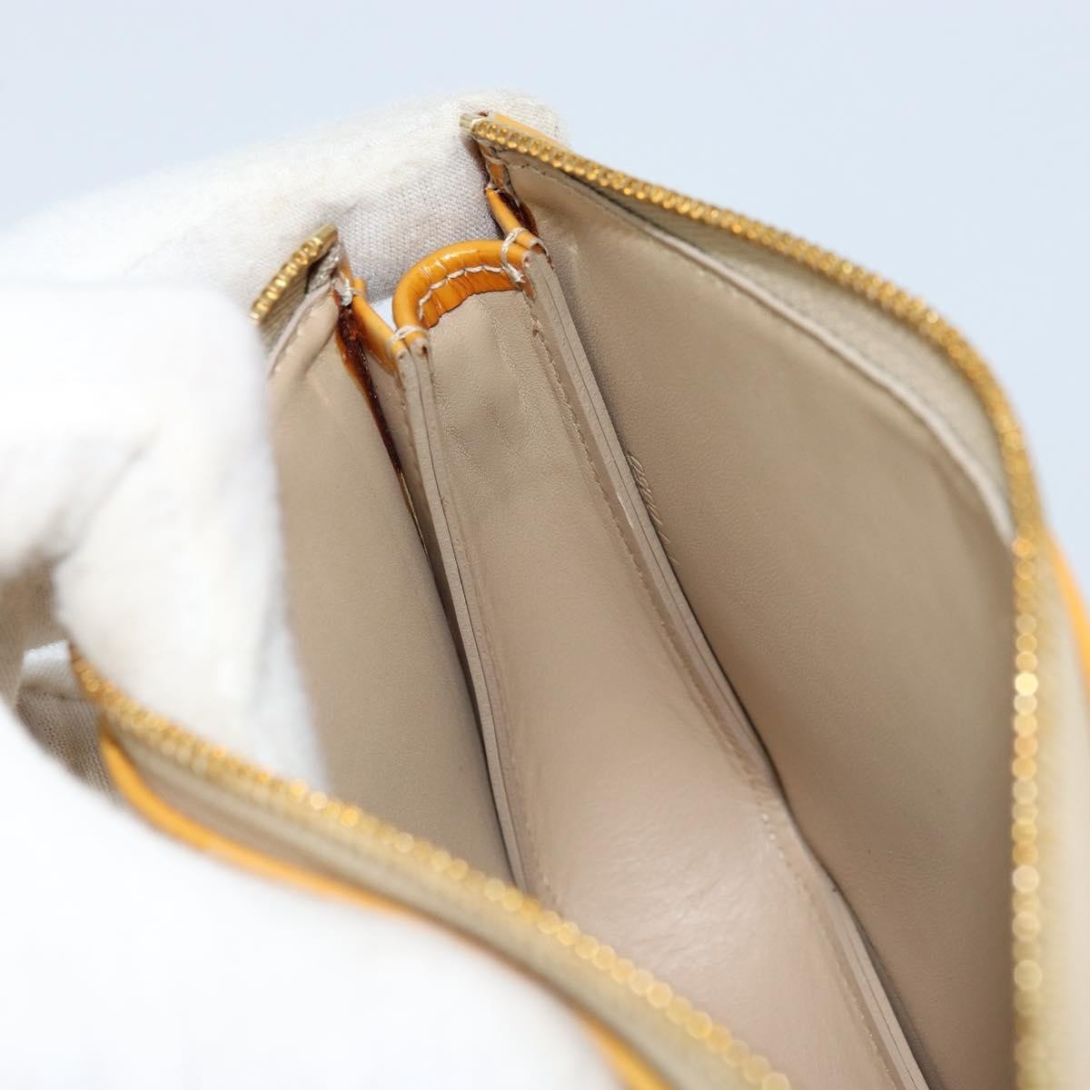 Louis Vuitton Lexington Pochette Patent Leather Beige Patent_Leather Clutche & Pouche Bag (Pre-Owned)