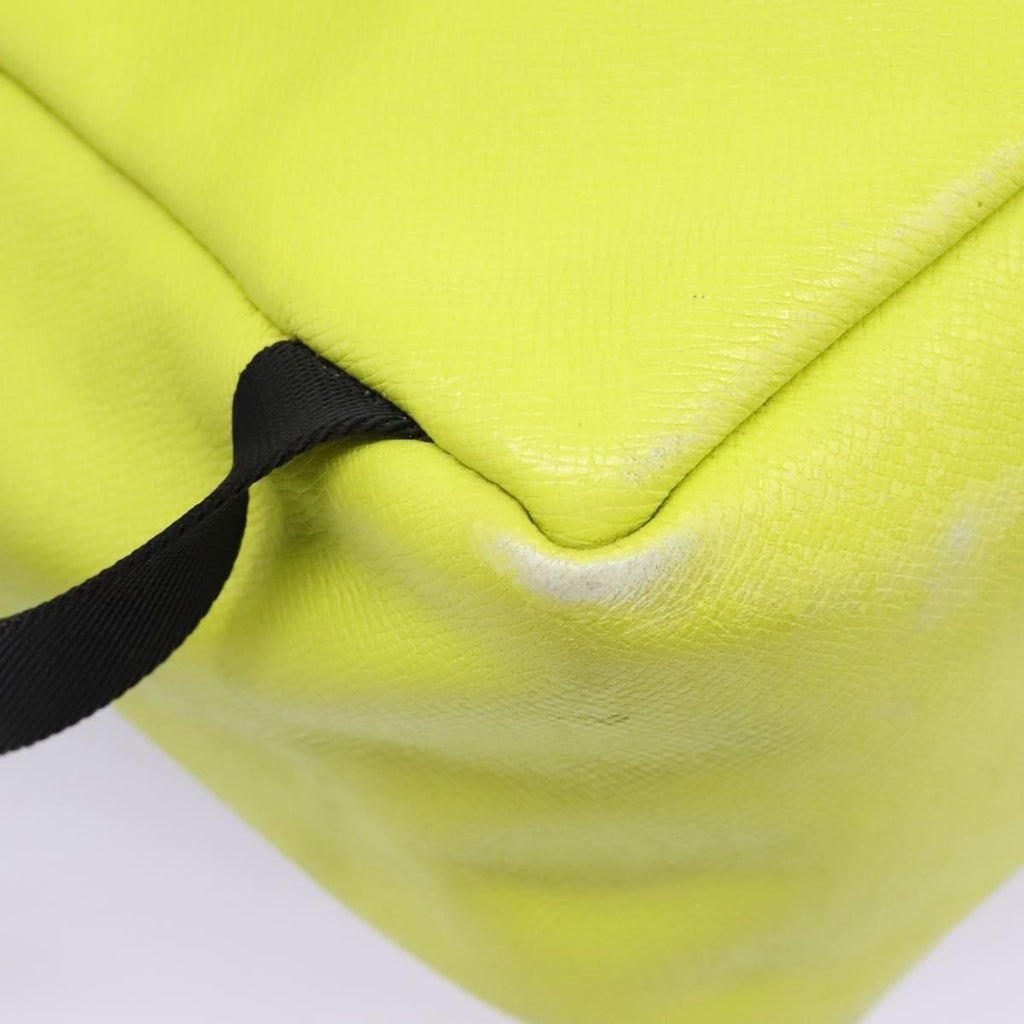 Louis Vuitton Discovery Backpack Monogram Taigarama Yellow Leather Backpack Bag (Pre-Owned)