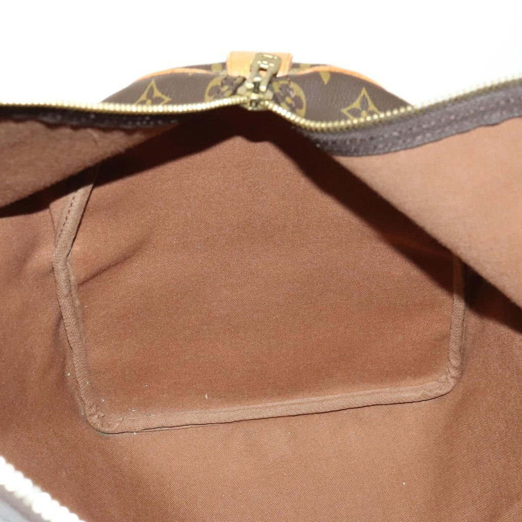 Louis Vuitton Keepall Bag Monogram Canvas Brown Canvas Travel Bag Bag (Pre-Owned)