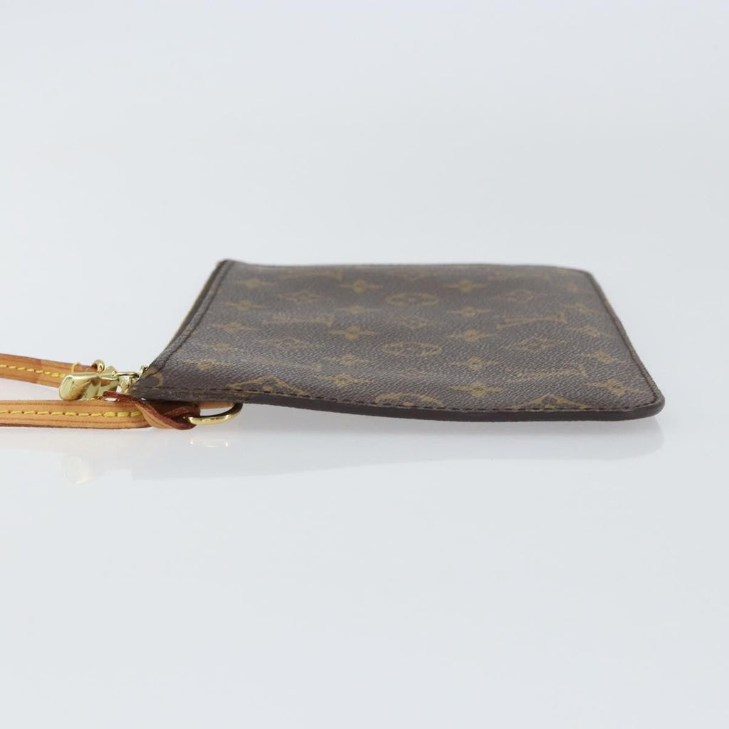Louis Vuitton Neverfull Pochette Monogram Canvas Brown Canvas Clutche & Pouche Bag (Pre-Owned)