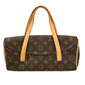 Louis Vuitton Sonatine Handbag Monogram Canvas Brown Canvas Handbag (Pre-Owned)