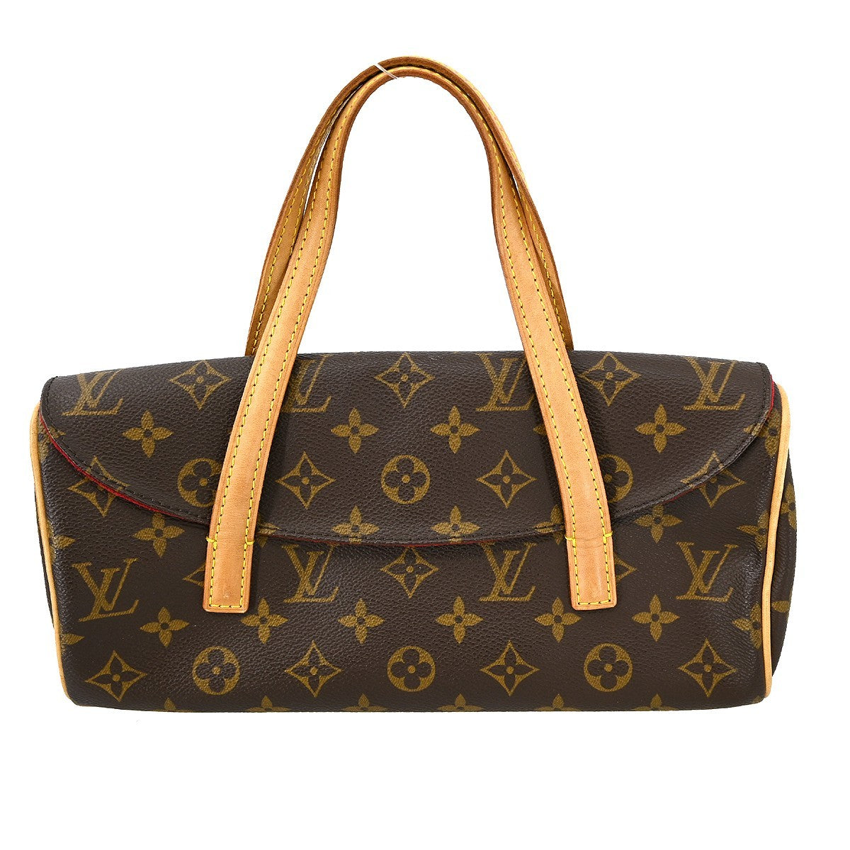 Louis Vuitton Sonatine Handbag Monogram Canvas Brown Canvas Handbag (Pre-Owned)