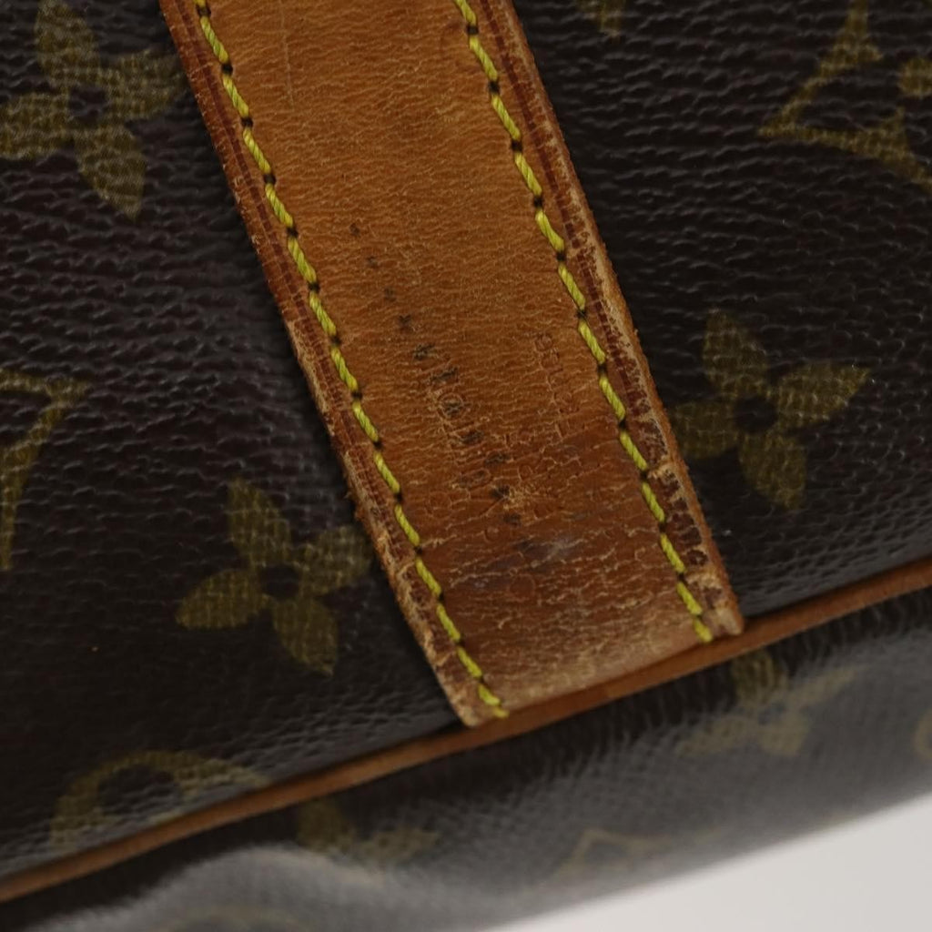 Louis Vuitton Keepall Bandouliere Bag Monogram Canvas Brown Canvas Travel Bag Bag (Pre-Owned)