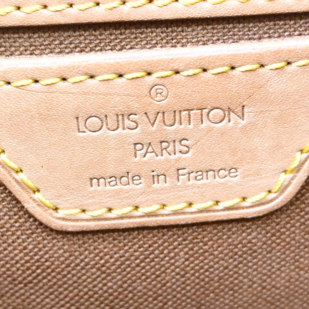 Louis Vuitton Vintage Montsouris Backpack Monogram Canvas Brown Canvas Backpack Bag (Pre-Owned)