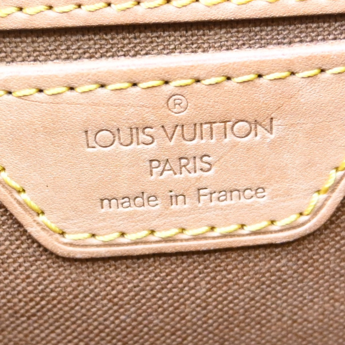 Louis Vuitton Vintage Montsouris Backpack Monogram Canvas Brown Canvas Backpack Bag (Pre-Owned)