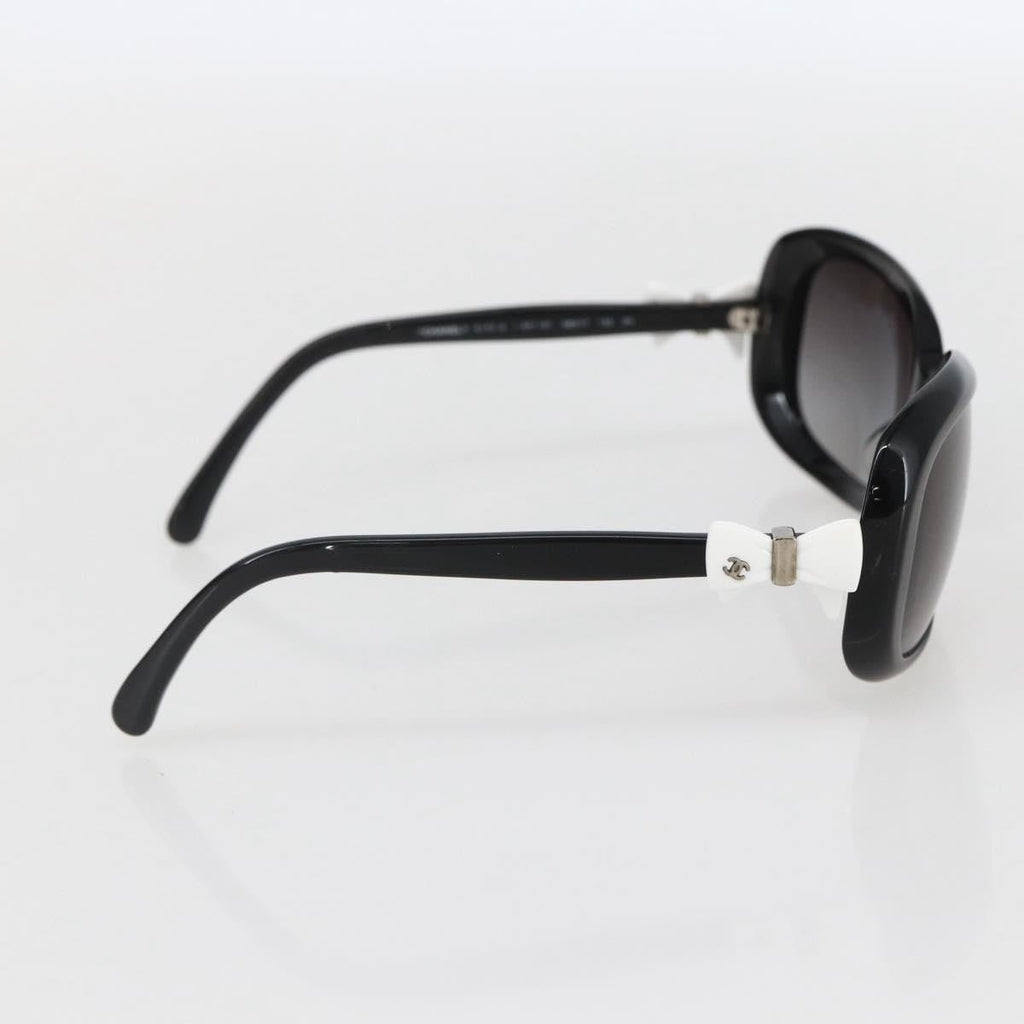 Chanel Logo Cc Sunglasses Plastic Black Plastic Sunglasse Accessory (Pre-Owned)