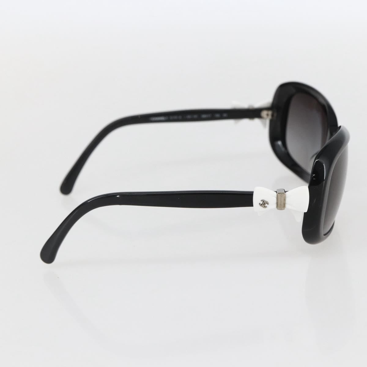 Chanel Logo Cc Sunglasses Plastic Black Plastic Sunglasse Accessory (Pre-Owned)