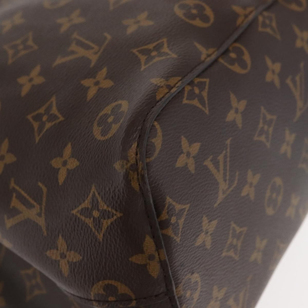 Louis Vuitton Neonoe Handbag Monogram Canvas Black Canvas Shoulder Bag Bag (Pre-Owned)