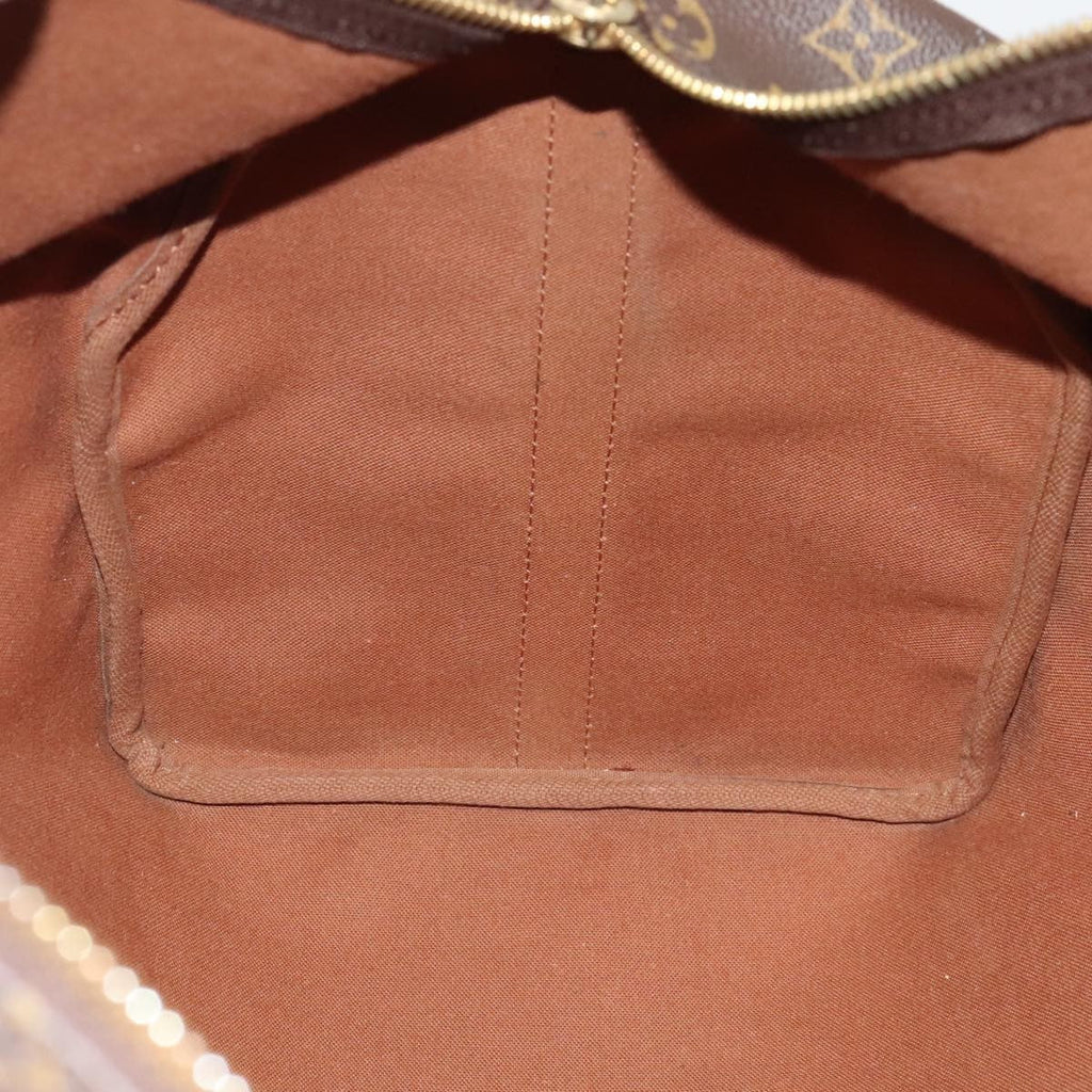 Louis Vuitton Keepall Bag Monogram Canvas Brown Canvas Travel Bag Bag (Pre-Owned)