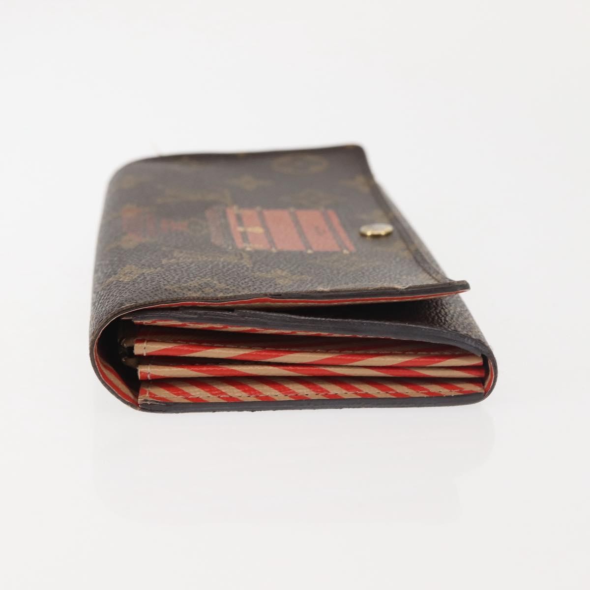 Louis Vuitton Vintage Sarah Wallet Monogram Canvas Brown Canvas Wallets Accessory (Pre-Owned)