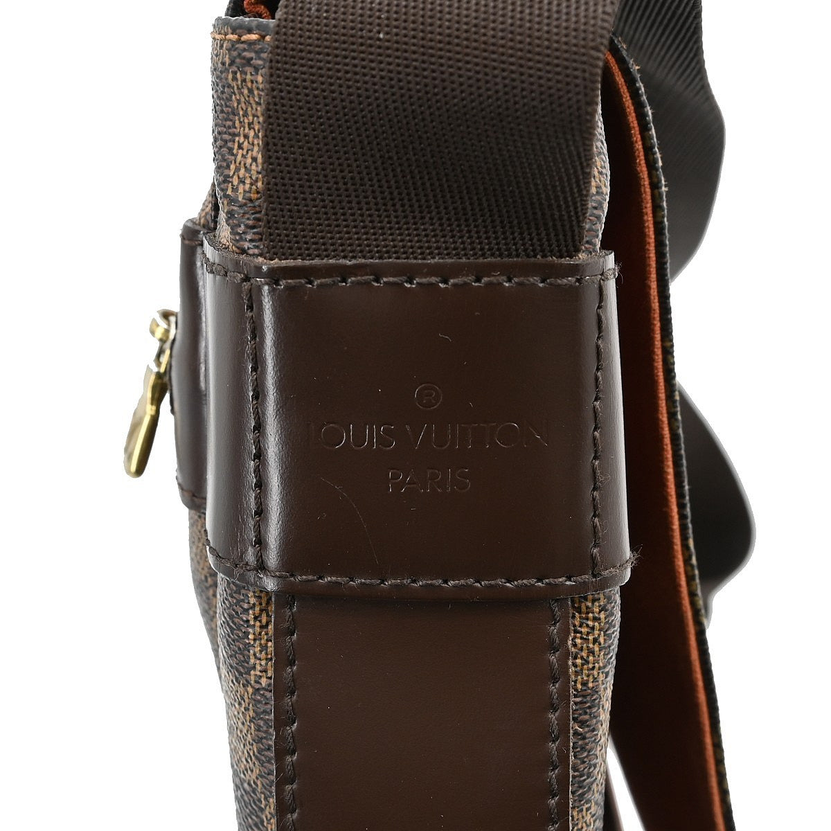 Louis Vuitton Bastille Bag Damier Brown Canvas Shoulder Bag Bag (Pre-Owned)