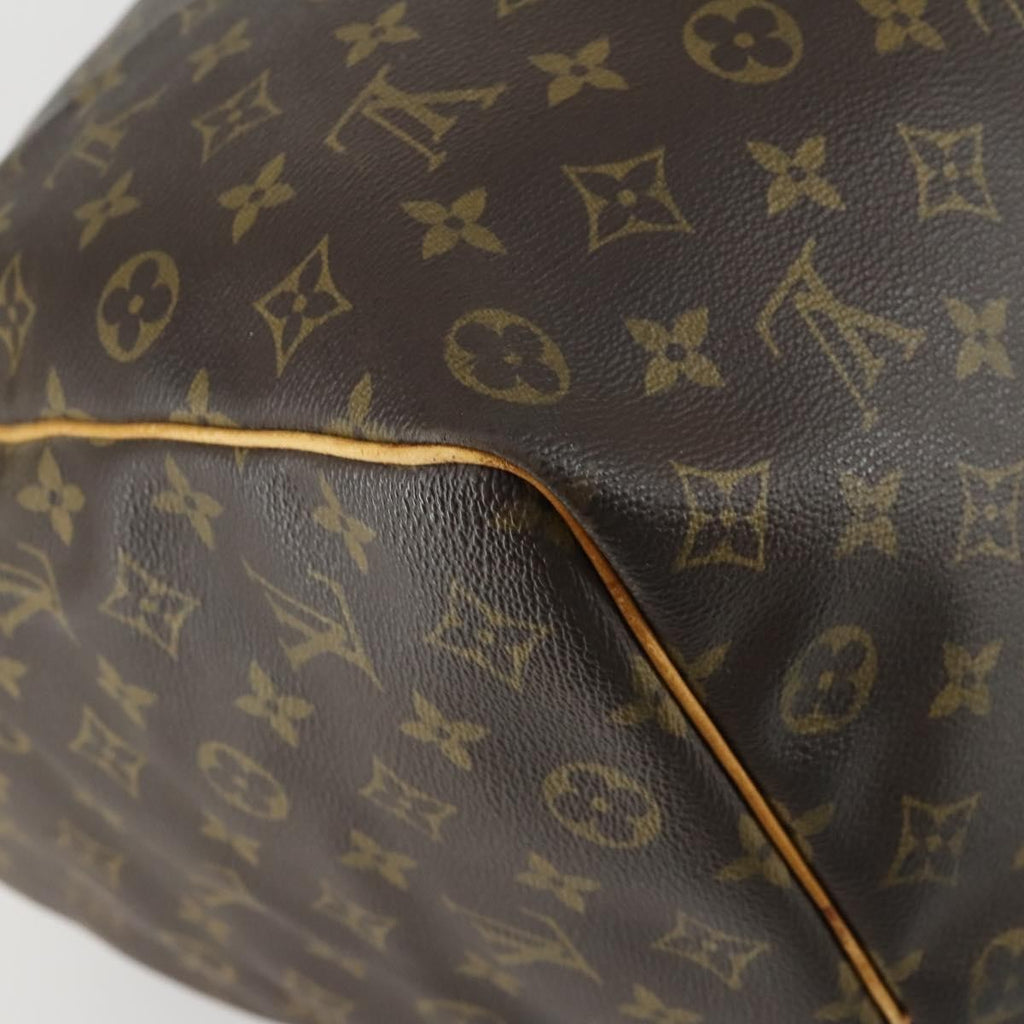 Louis Vuitton Keepall Bag Monogram Canvas Brown Canvas Travel Bag Bag (Pre-Owned)