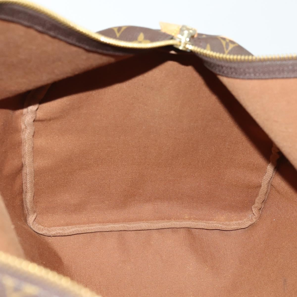 Louis Vuitton Keepall Bag Monogram Canvas Brown Canvas Travel Bag Bag (Pre-Owned)