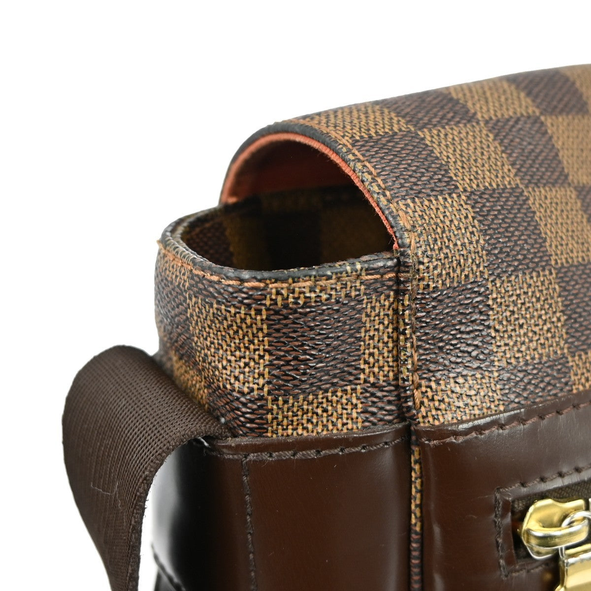 Louis Vuitton Bastille Bag Damier Brown Canvas Shoulder Bag Bag (Pre-Owned)