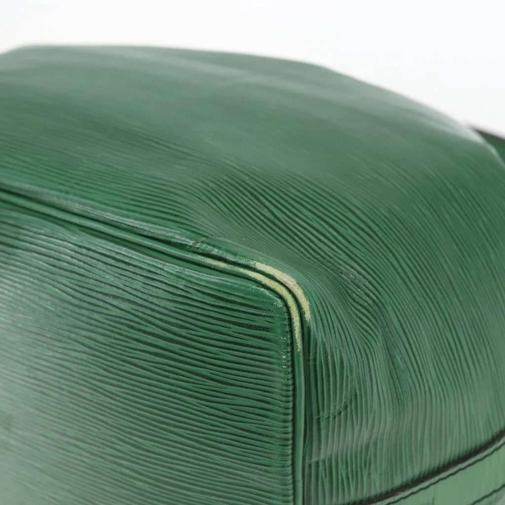 Louis Vuitton Petit Noe Handbag Epi Leather Green Leather Shoulder Bag Bag (Pre-Owned)