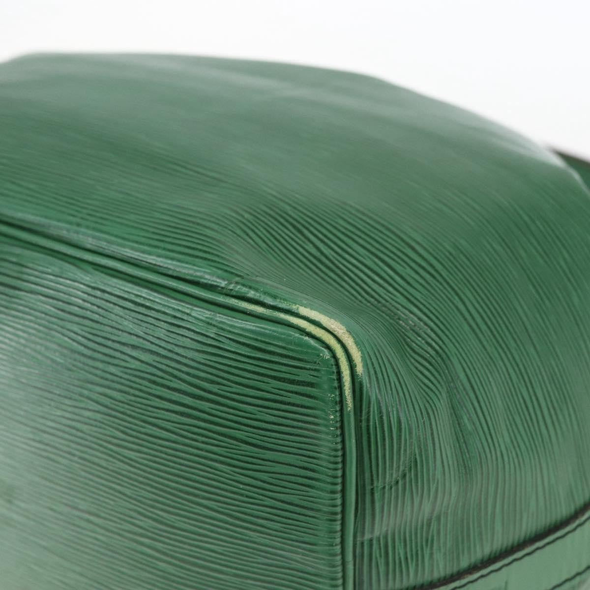 Louis Vuitton Petit Noe Handbag Epi Leather Green Leather Shoulder Bag Bag (Pre-Owned)