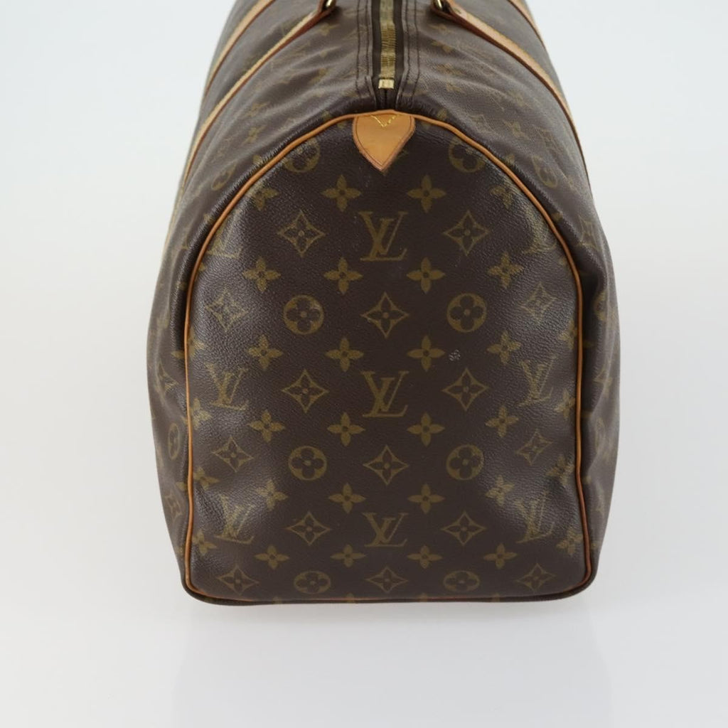 Louis Vuitton Keepall Bag Monogram Canvas Brown Canvas Travel Bag Bag (Pre-Owned)