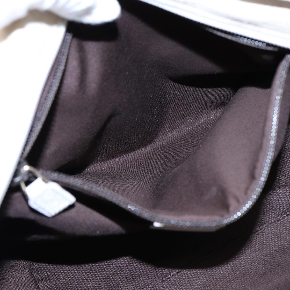 Gucci Web Zip Tote Gg Canvas Beige Canvas Tote Bag Bag (Pre-Owned)