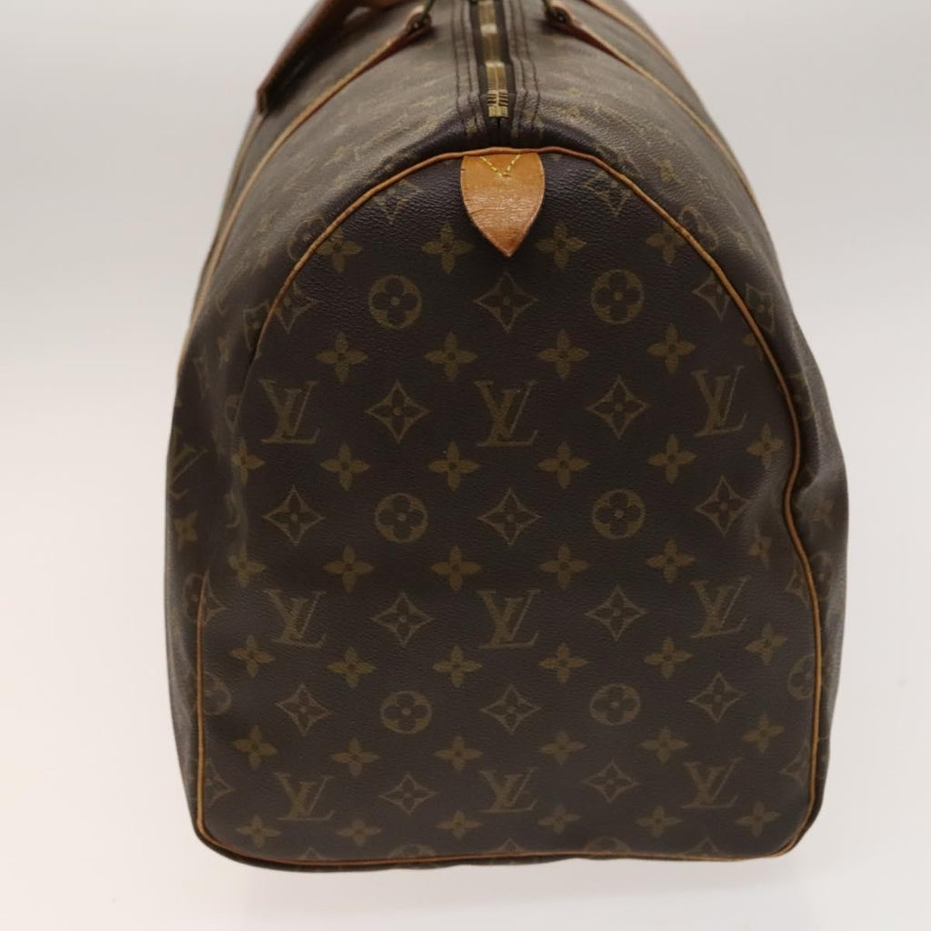 Louis Vuitton Keepall Bag Monogram Canvas Brown Canvas Travel Bag Bag (Pre-Owned)