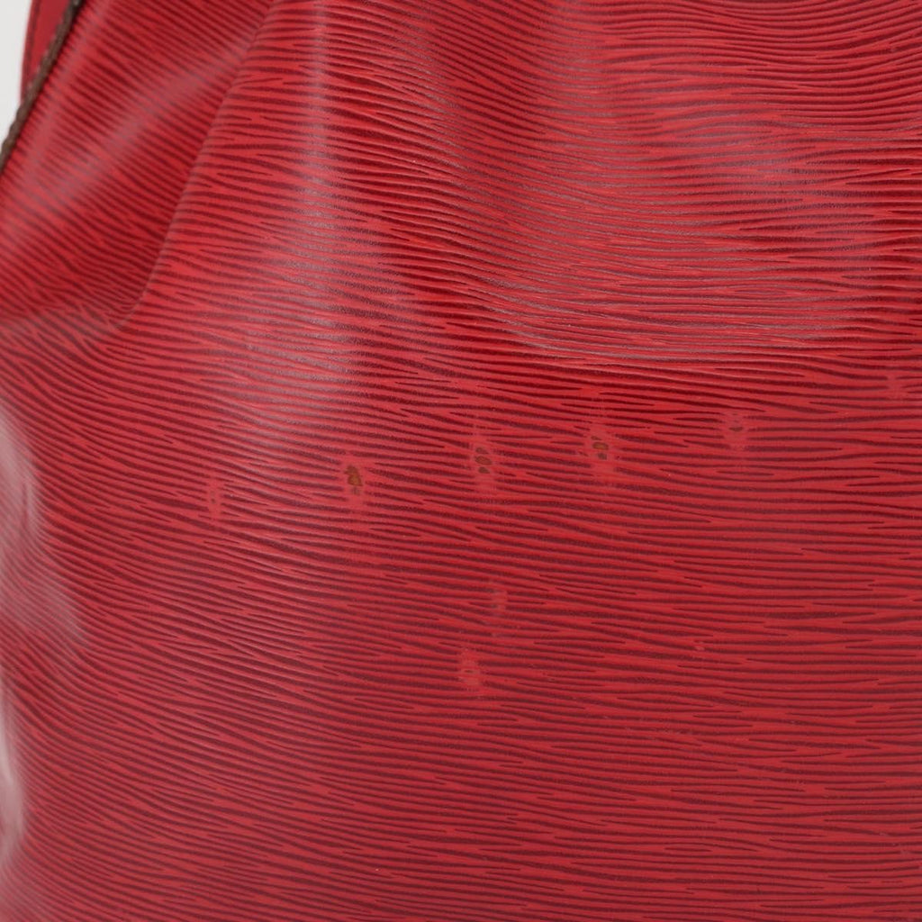 Louis Vuitton Noe Handbag Epi Leather Red Leather Shoulder Bag Bag (Pre-Owned)
