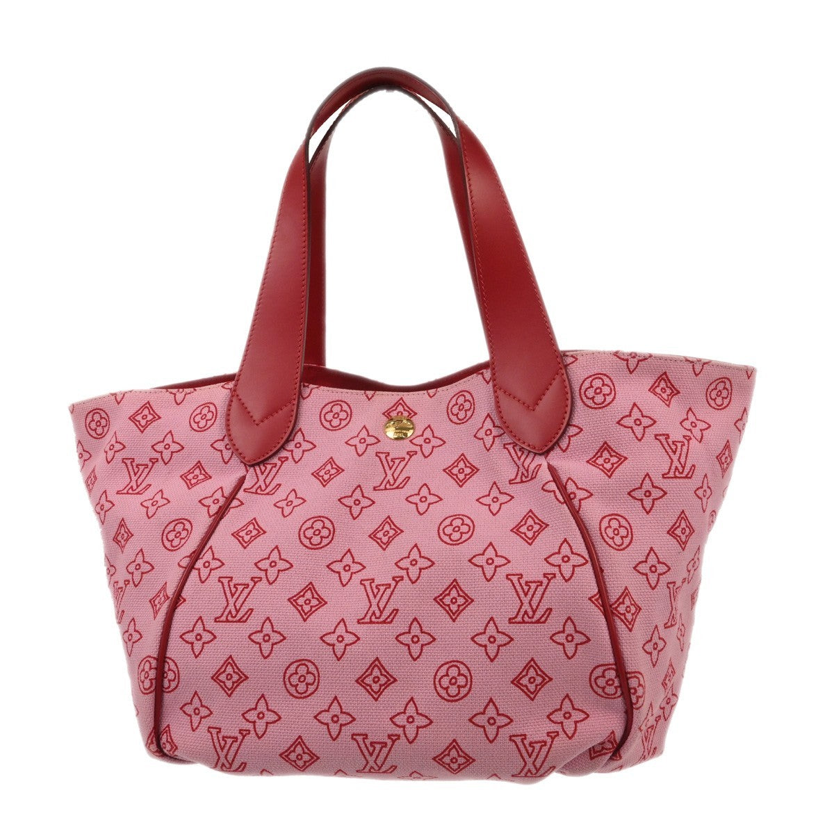 Louis Vuitton Cabas Ipanema Canvas Pink Canvas Tote Bag Bag (Pre-Owned)