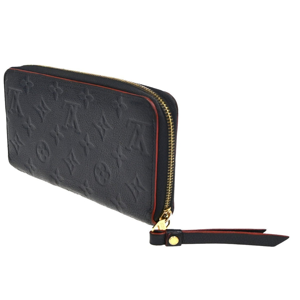 Louis Vuitton Portefeuille Zippy Monogramme Empreinte Monogramme Empreinte Red Leather Wallets Accessory (Pre-Owned)